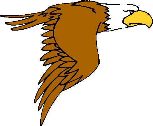 Free cartoon eagle.