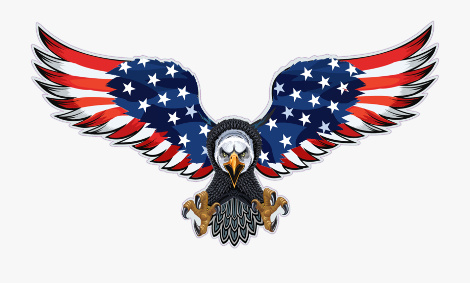 Collectibles Transportation Flying Eagle With Us Flag