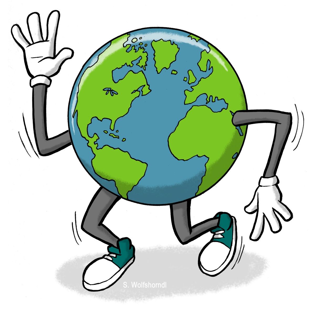 Earth Day Clip Art Animated
