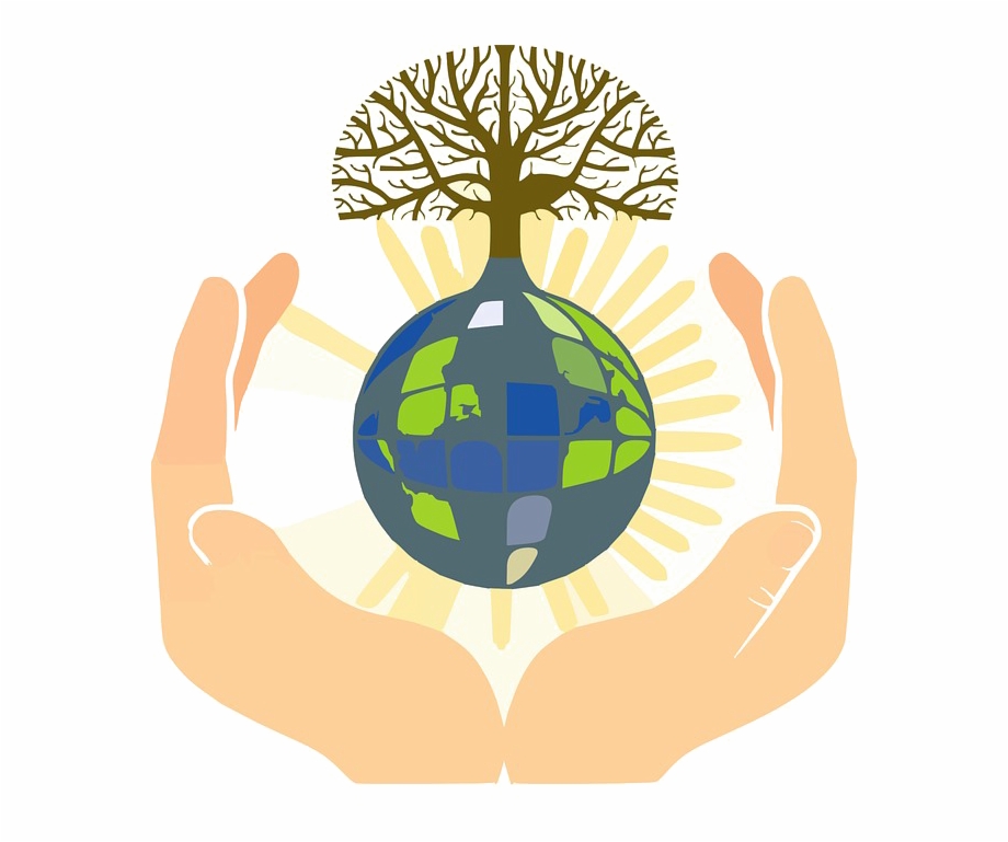 Earth hands png.