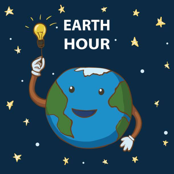 earth hour clipart logo