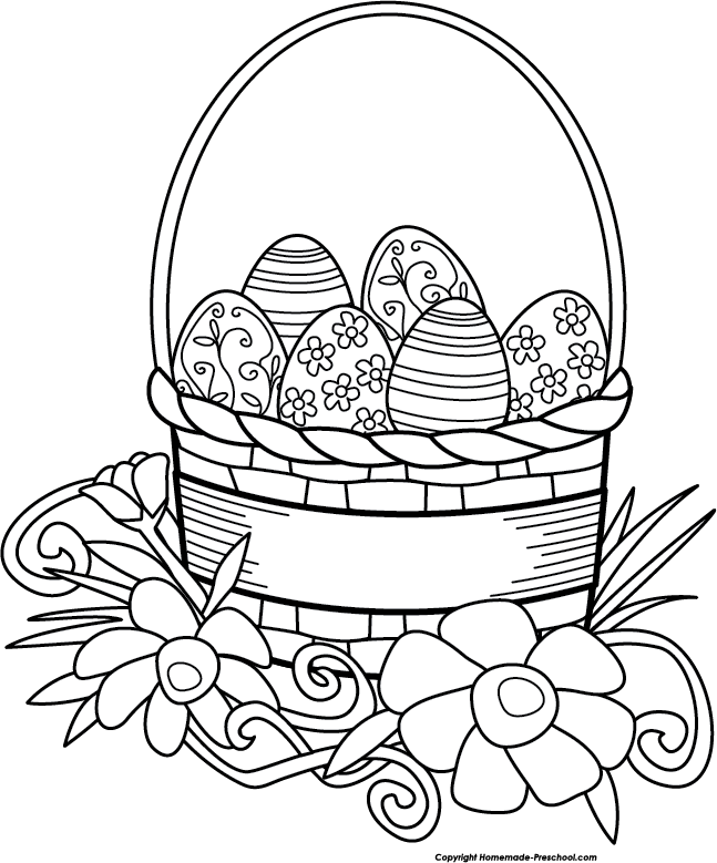 Free Easter Images Black And White, Download Free Clip Art