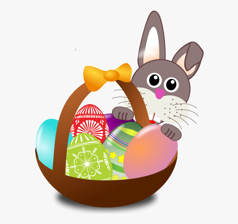 Easter basket bunny.