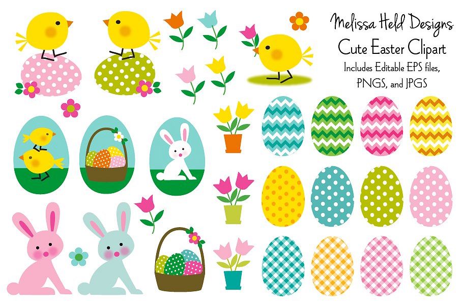 Cute Easter Clipart