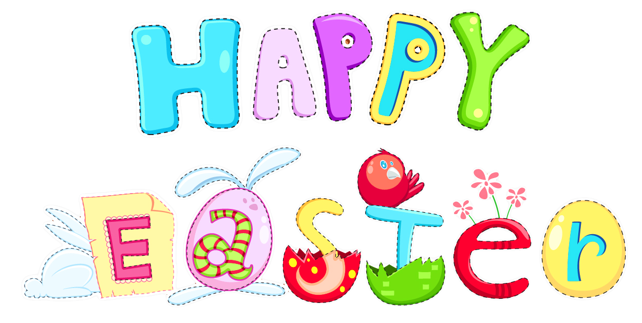 Transparent Happy Easter PNG Clipart Picture
