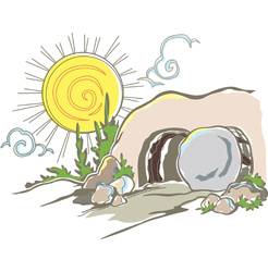 Resurrection clipart and.