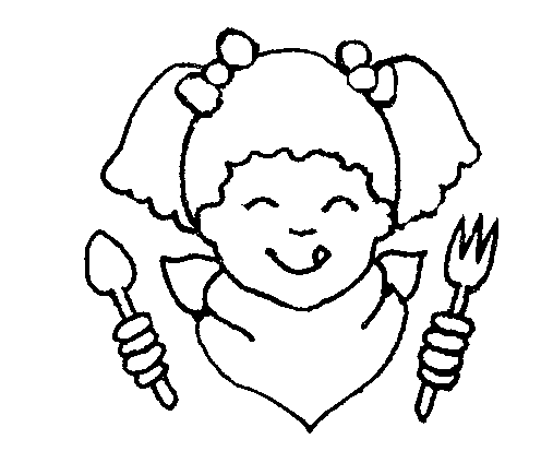 Free Eat Clipart Black And White, Download Free Clip Art