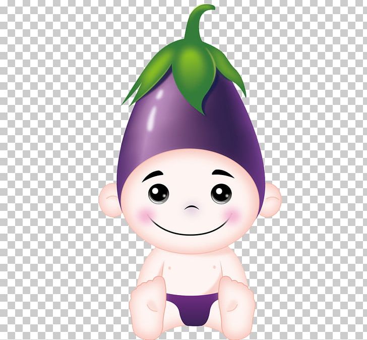 Eggplant Cartoon Vegetable PNG, Clipart, Baby, Baby Clothes