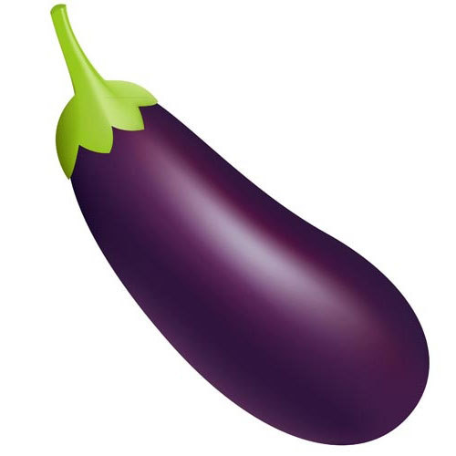 Download Eggplant High Resolution Emoji Clip art