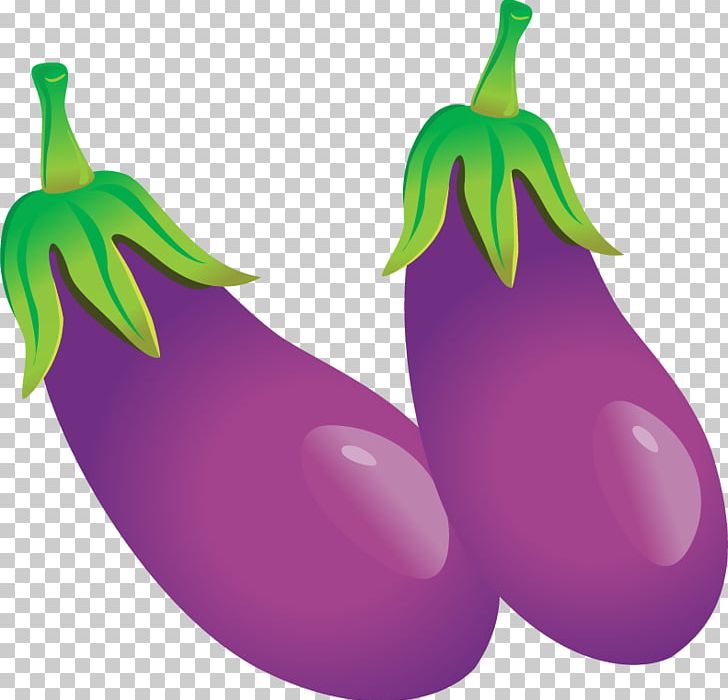 Eggplant png clipart.