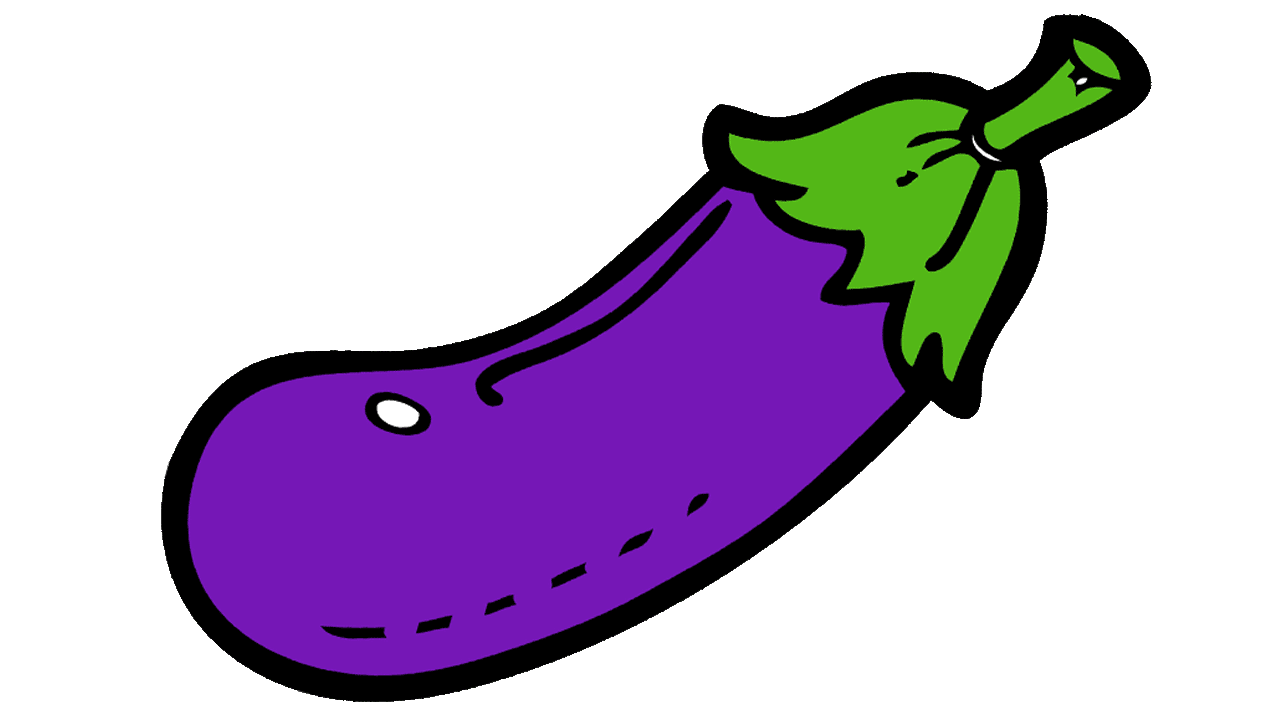 Eggplant clipart color.