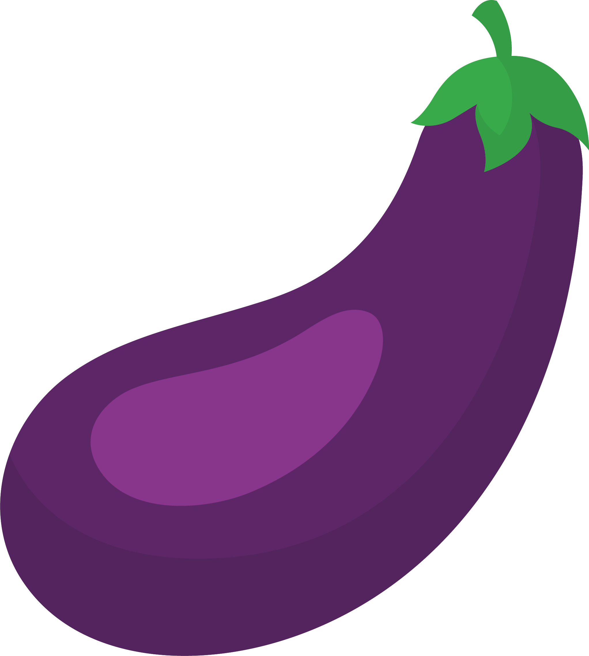 Eggplant clipart violet.
