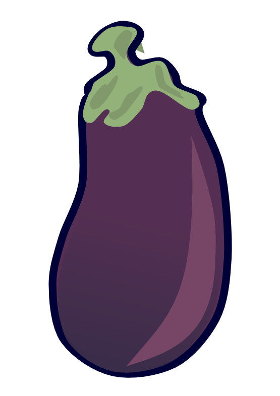 eggplant clipart small