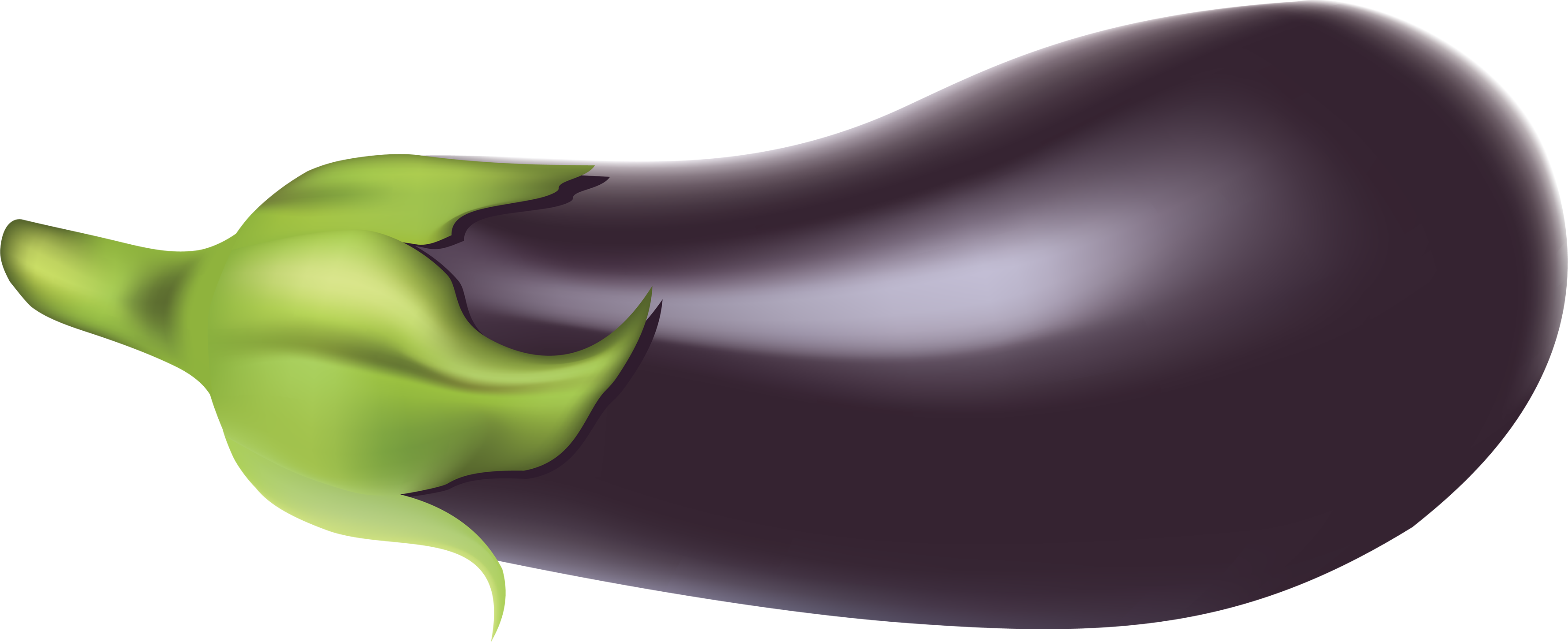 Eggplant clipart single.