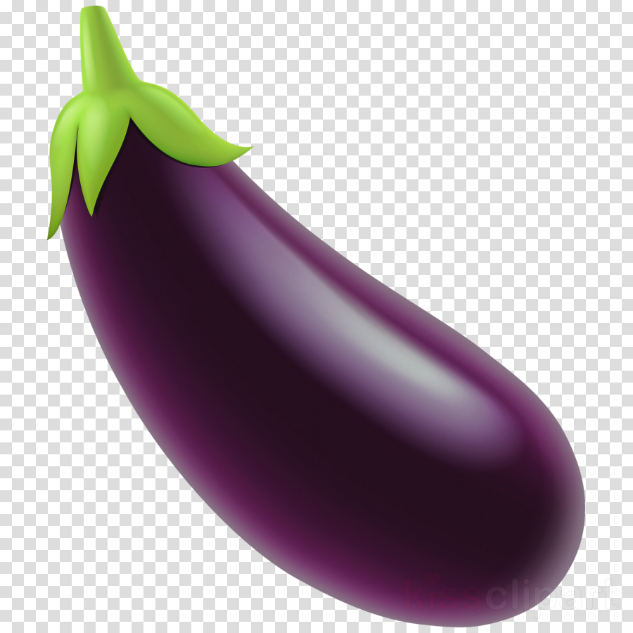 Eggplant violet purple vegetable plant clipart