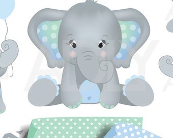 Elephant clipart baby