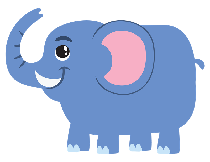 Free Blue Elephant Cliparts, Download Free Clip Art, Free
