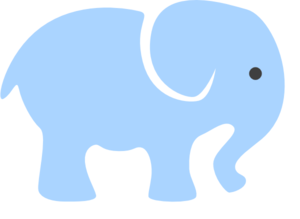 Free blue elephant.