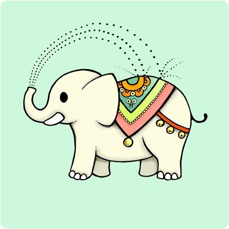Free indian elephant.