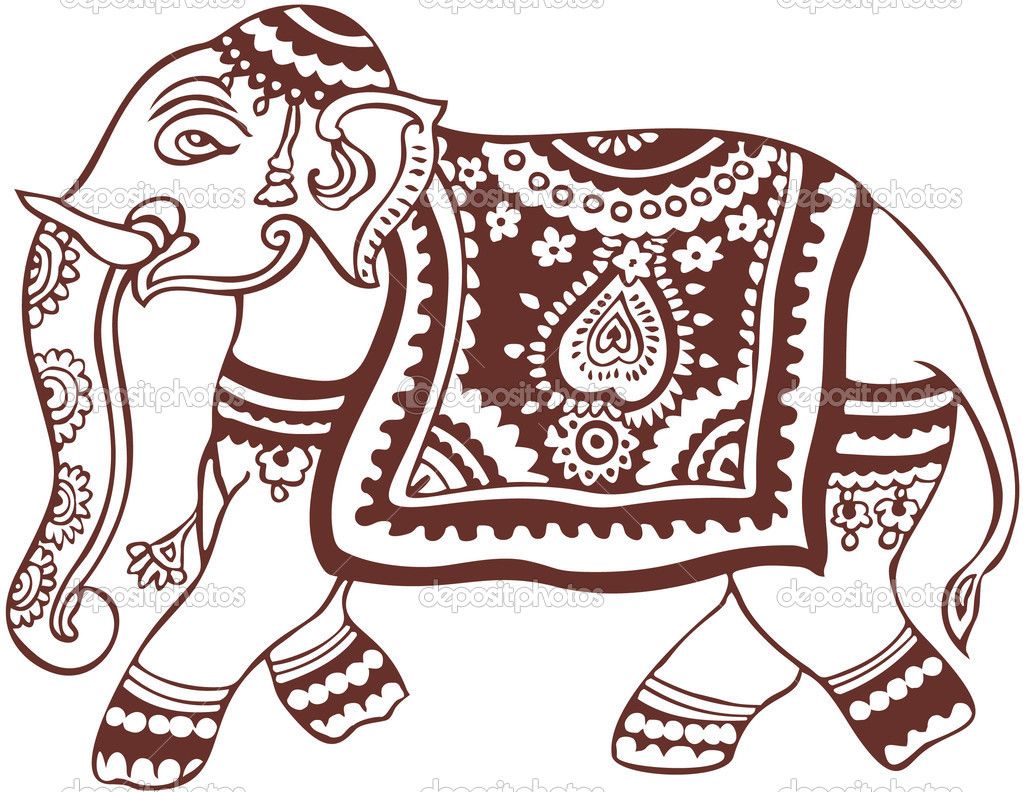 Elephant clip art.