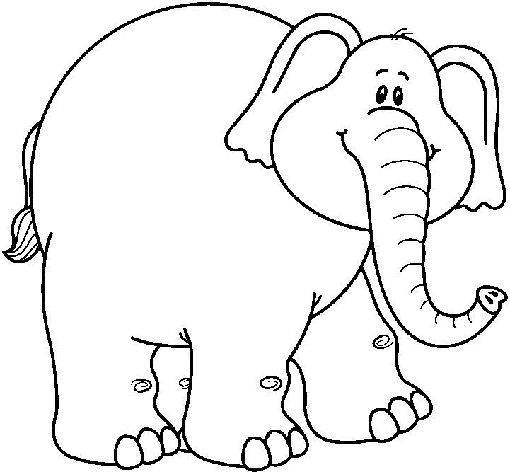 Elephant black and white elephant clipart free download clip