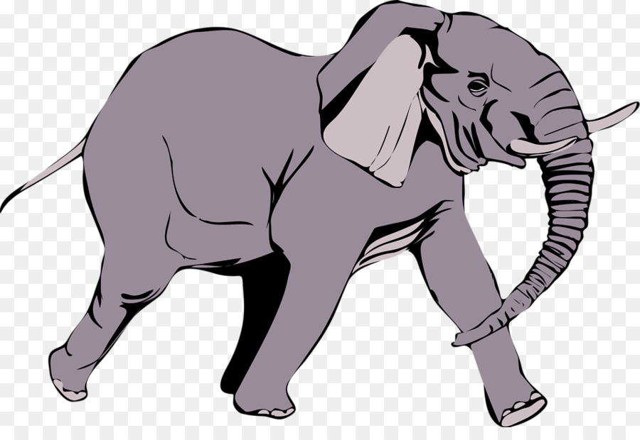 Baby elephant cartoon.