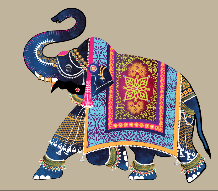 Elephant illustration for.