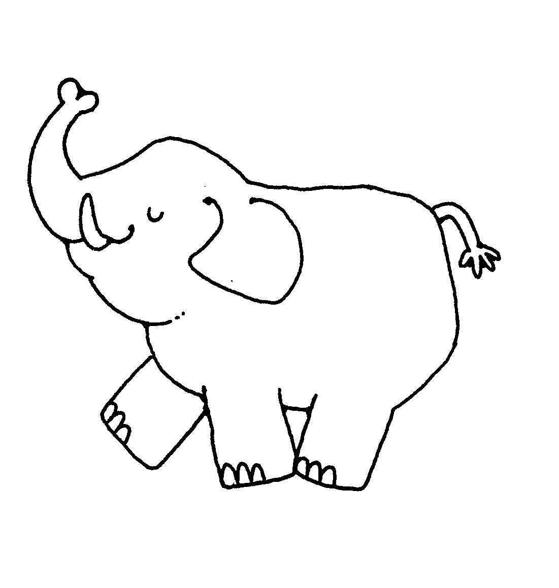 Free Elephant Images Black And White, Download Free Clip Art