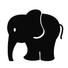 Free Elephant Cliparts Silhouette, Download Free Clip Art