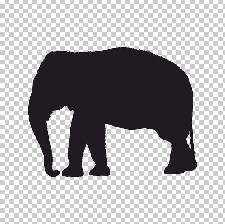 elephant silhouette clipart safari