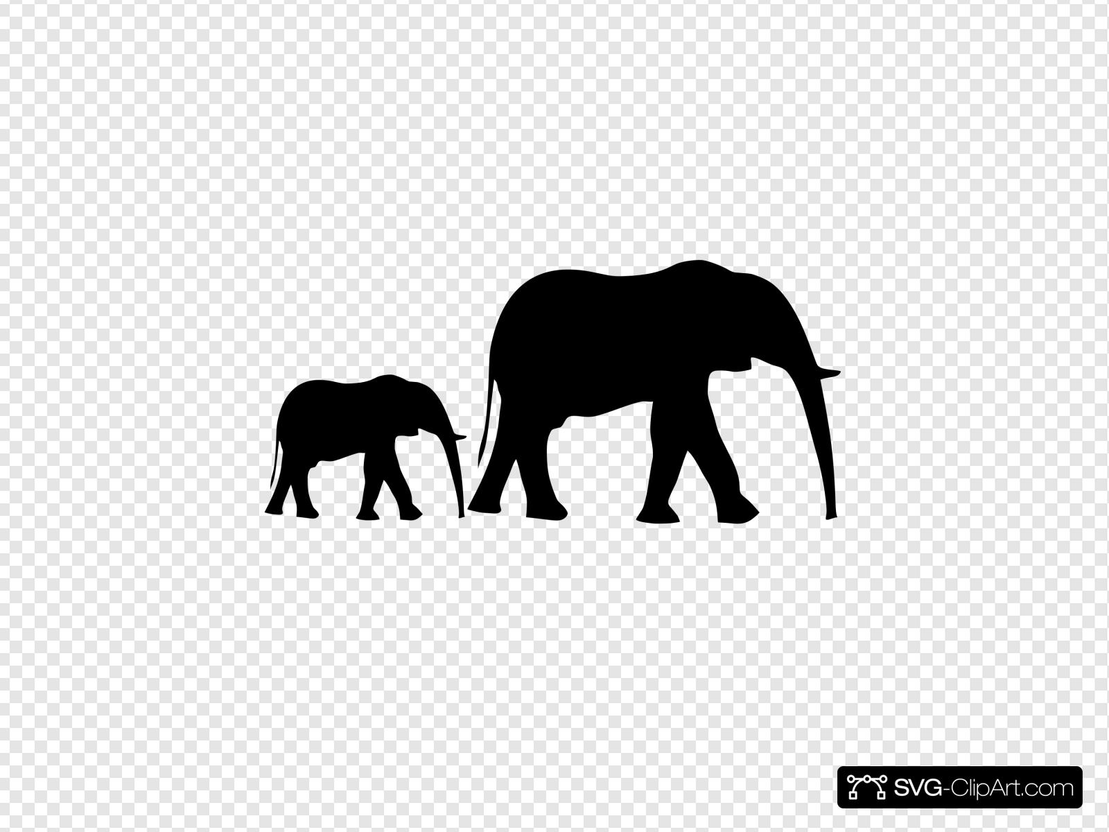 Free Free 134 Baby Elephant Silhouette Svg SVG PNG EPS DXF File