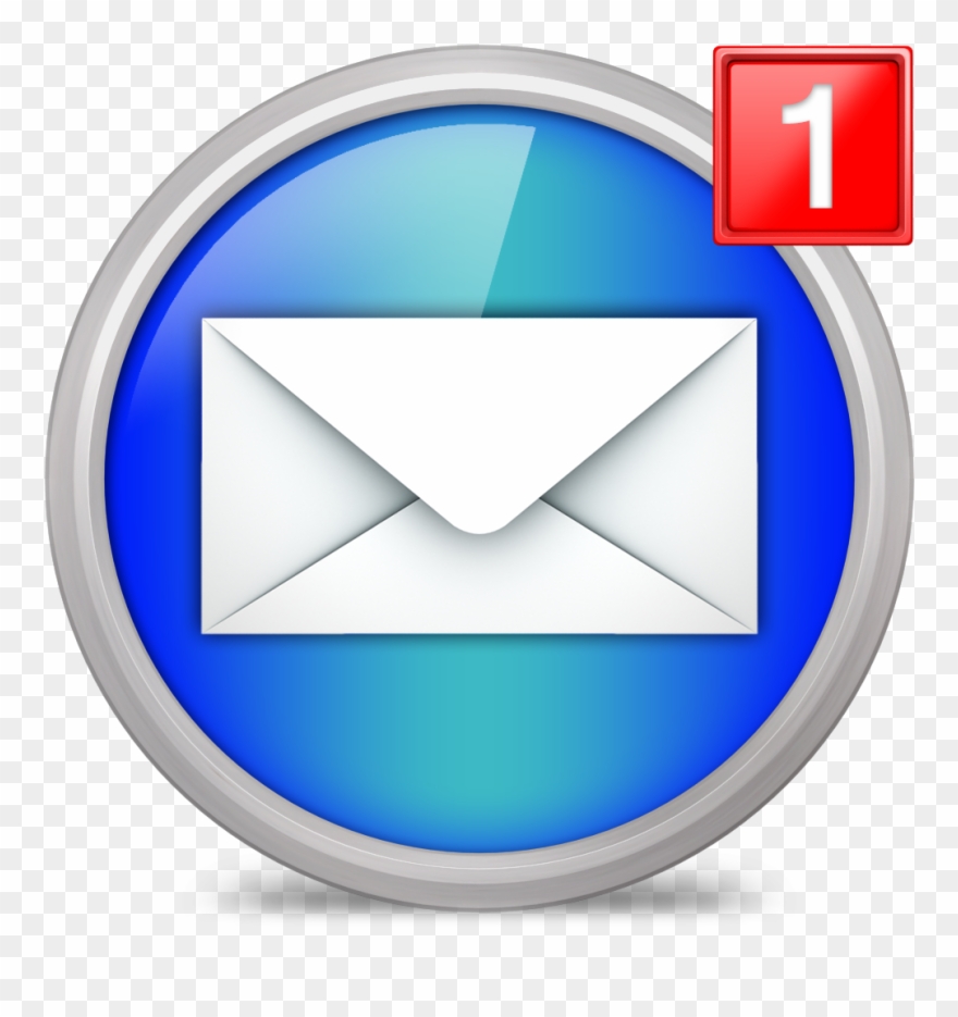 New Email Interface Symbol Of Closed Envelope Back
