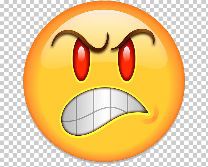 Emoji Anger Smiley Emoticon PNG, Clipart, Anger, Angry