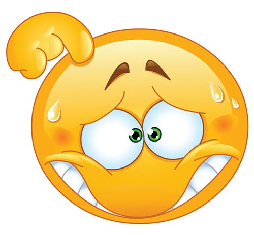 Confused emoticon confused emoji man smiley icon clip art