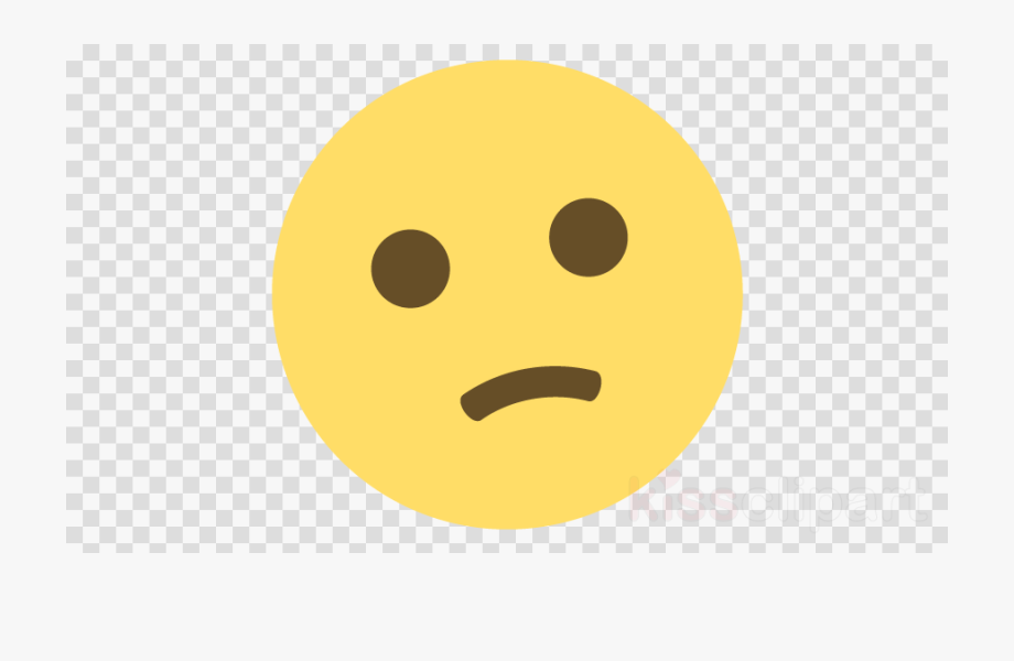 Confused Emoji Facebook Clipart Emoji Smiley Emoticon