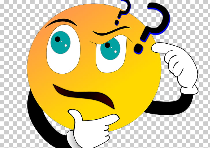 Tag question Cartoon Smiley, CONFUSED FACE PNG clipart
