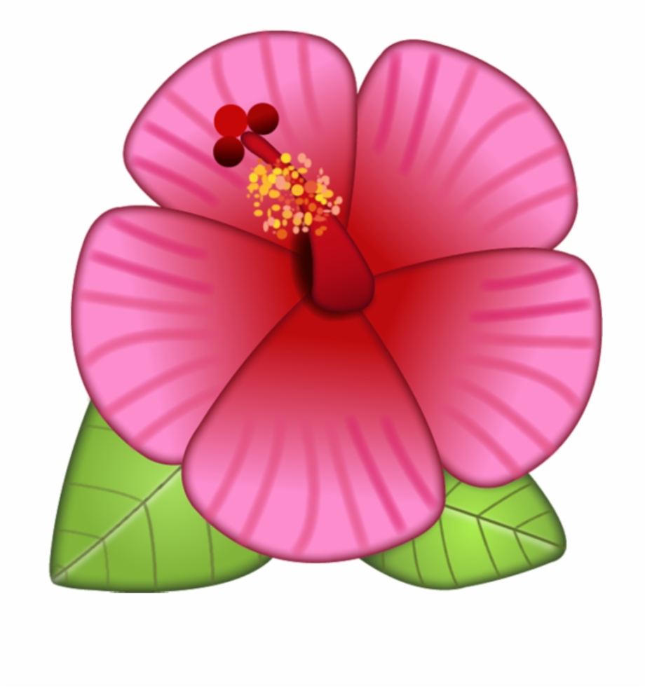 Transparent Background Flower Emoji