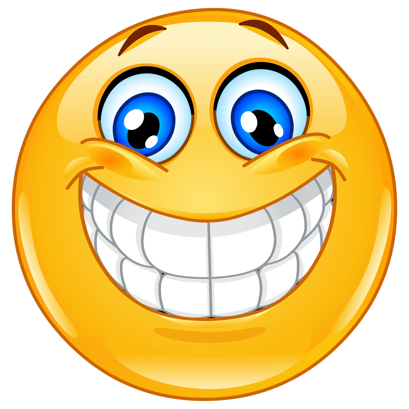 Emoji Excited Face Emoticon Super clipart free image