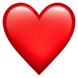 Heart emoji clipart.