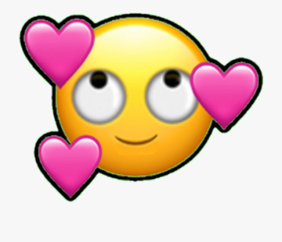 Emoji Emoticon Falling In Love Smiley