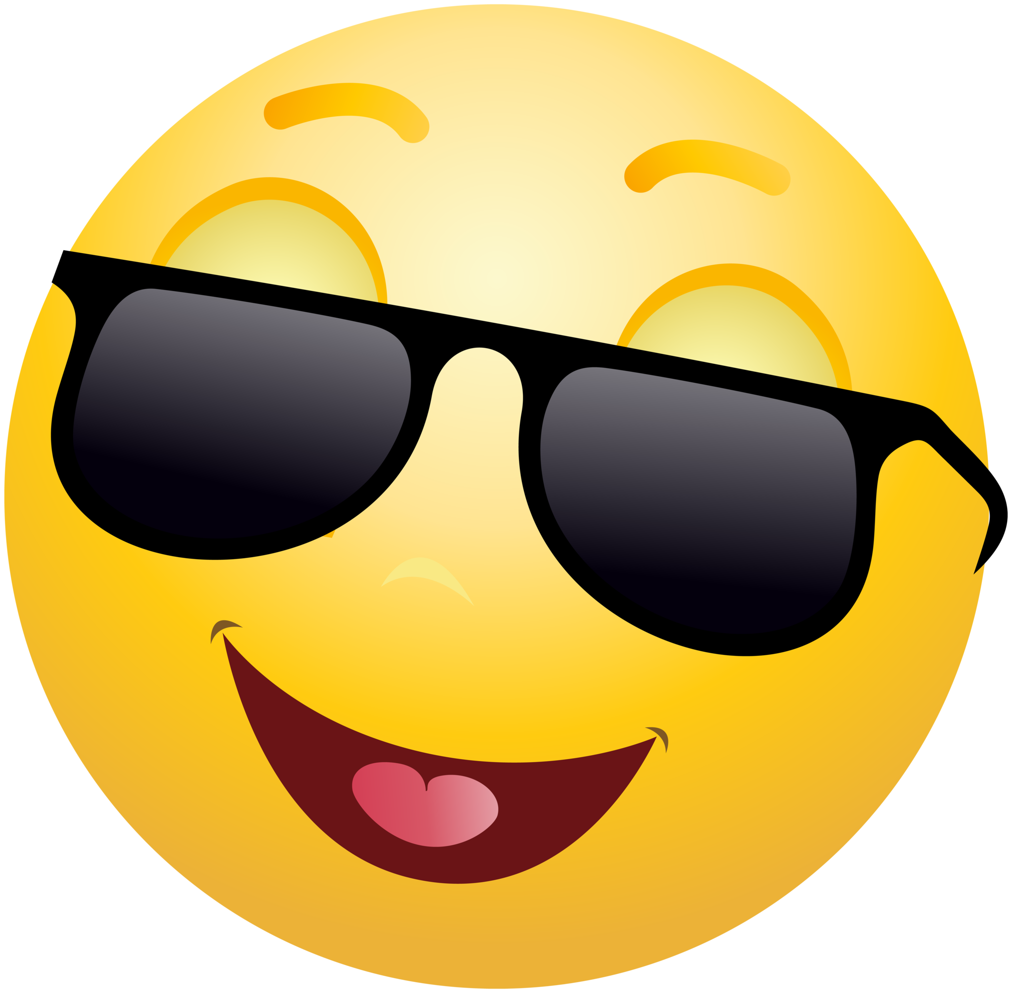 Emoji Emoticon Smiley Sunglasses Clip art