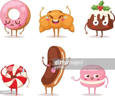 Sweet Emotion Vector Character premium clipart