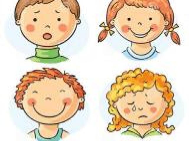 Emotions clipart child.