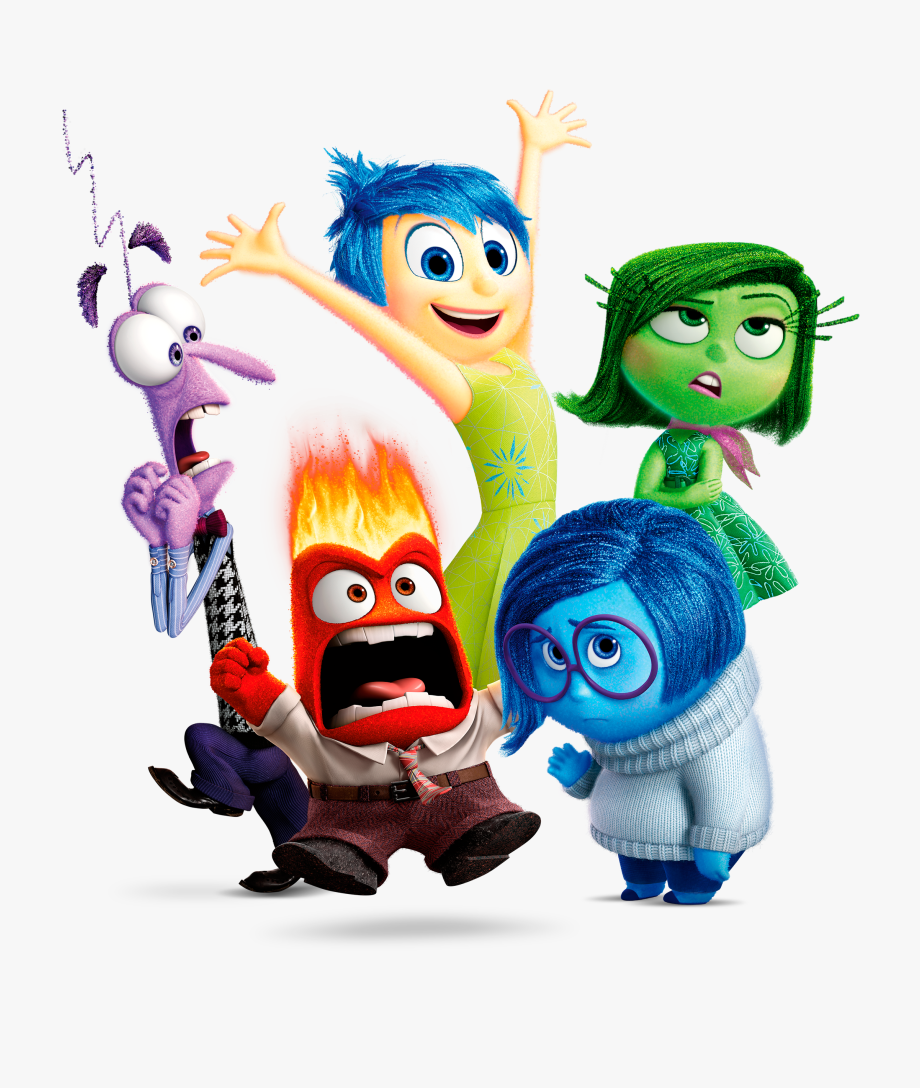 Inside out characters.