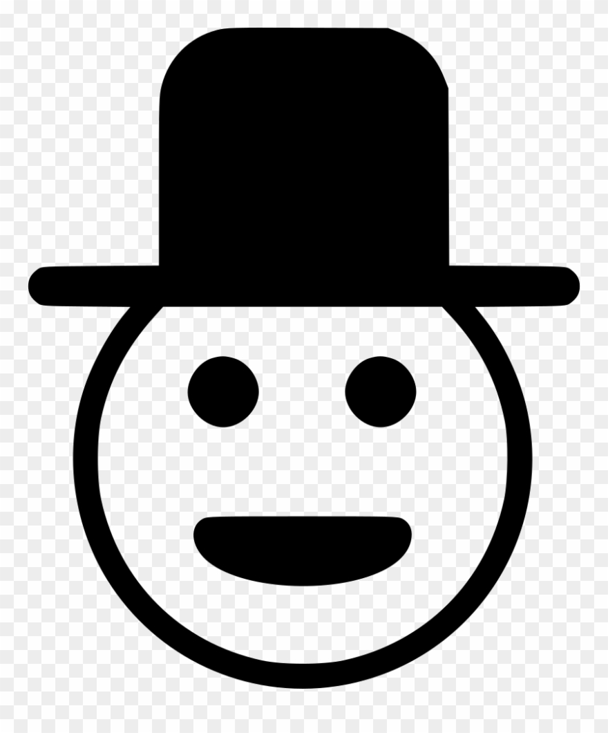 Lucky Man Smile Smiley Hat Icon Free Download Png Emotion