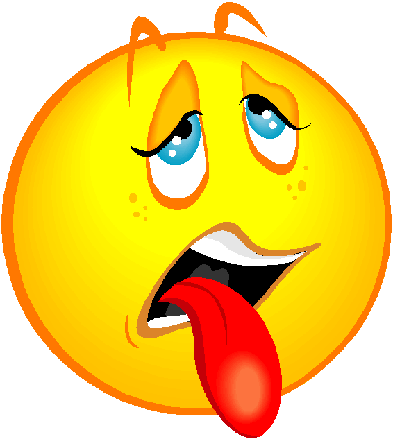 emotion clipart tired