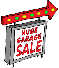 Free garage sale.