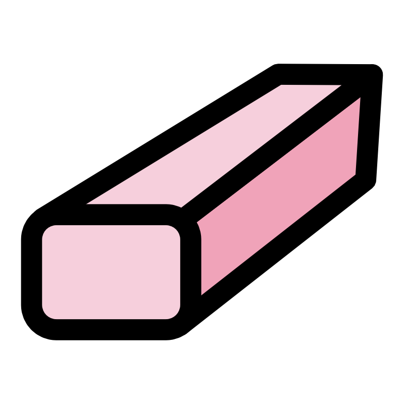 Eraser clipart horizontal, Eraser horizontal Transparent