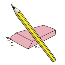 Pencil And Eraser Clipart