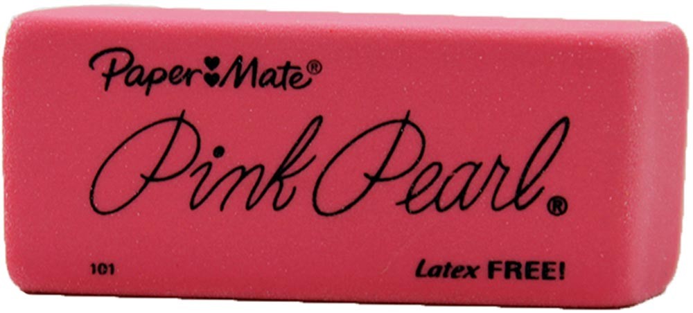 Eraser pink pearl.